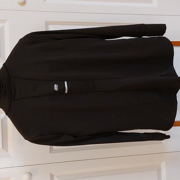 Marika Tek Half-Zip Activewear Yoga Jacket 1X NWT Black With Pink - Picture 2 of 12